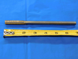 0.4323 O.D. HSS CHUCKING REAMER 6 FLUTE .4323 7/16 .4375 -.0052 UNDERSIZE 11 mm - JC3867OB4