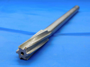 L&I 9/16 O.D. HSS CHUCKING REAMER SPIRAL 6 FLUTE .5625 ONSIZE MADE IN USA 535 - JC3877OB4