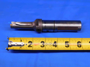 WALTER 11/16 O.D. COOLANT INDEXABLE INSERT DRILL 9010-0044-F 1" SHANK 2 FL .6875 - BR5560AX4