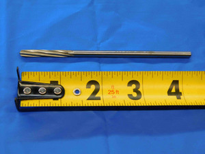 0.1816 OD HSS CHUCKING REAMER SPIRAL 6 FLUTE .1816 3/16 .1875 -.0059 UNDERSIZE - JC3945AW4