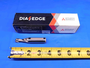 NEW MITSUBISHI 0.44 OD INDEXABLE EXCHANGEABLE INSERT DRILL STAWSS0028 5/8 SHANK  - BR5650BC4
