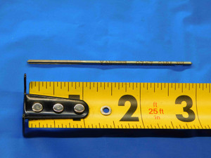 YANKEE 0.0787 OD HSS REAMER 4 FL .0787 5/64 .0938 -.0151 UNDERSIZE 2 mm USA - JC4011OB4