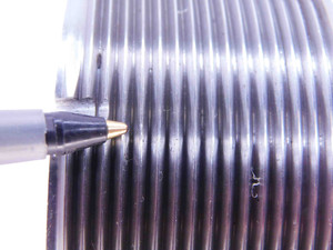 2 7/8 12 UN 2B THREAD PLUG GAGE 2.875 2.8750 GO NO GO P.D.'S = 2.8209 & 2.8291 - DW28668OB4