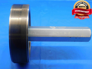 5 3/8 12 UN 2B VERMONT THREAD PLUG GAGE 5.375 GO ONLY P.D. = 5.3209 2B OR 3B - DW28670OB4