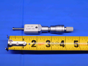 MITUTOYO NO.368-026 2-POINT HOLTEST VERNIER INSIDE MICROMETER .24-.28 RANGE MIC