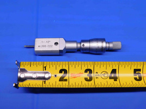 MITUTOYO NO.368-022 2-POINT HOLTEST VERNIER INSIDE MICROMETER .1 - .12 RANGE MIC