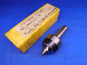 ROYAL HEAVY-DUTY SPINDLE TYPE LIVE CENTER MT3 SHANK 60 DEGREE .00005 TIR  - BR5767BC4