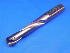 DORMER 11/16 O.D. COOLANT THRU INDEXABLE INSERT DRILL H853 3/4 SHANK 2 FL .6875 - BR5801BC4