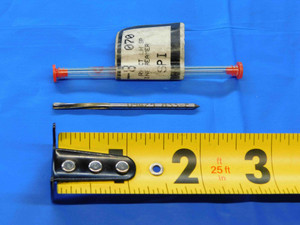 0.09425 OD HSS CHUCKING REAMER SPIRAL 4 FLUTE .09425 3/32 .0938 +.0005 OVERSIZE - JC4133AW4