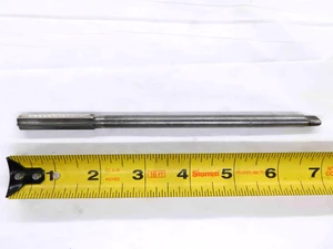 0.3705 O.D. HSS CHUCKING REAMER 6 FLUTE .3705 3/8 .3750 -.0045 UNDERSIZE - JC4205AW4