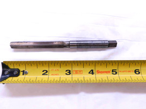 MORSE 3/8 O.D. HSS HAND REAMER 6 FLUTE .375 .3750 ONSIZE MADE IN USA - JC4258OB4