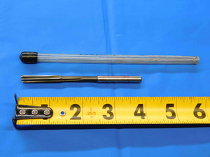1/4 O.D. HSS-E CHUCKING REAMER SPIRAL 6 FLUTE .25 .2500 ONSIZE LETTER E CNC - JC4260OB4