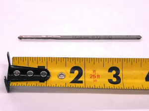 YANKEE 1/8 O.D. HSS CHUCKING REAMER 4 FLUTE .125 .1250 ONSIZE MADE IN USA - JC4298OB4