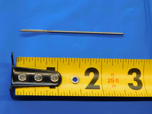 1/16 O.D. HSS CHUCKING REAMER 4 FLUTE .0625 ONSIZE MACHINING MILLING USA MADE - JC4300OB4