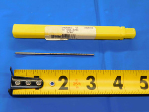 L&I 0.0781 OD HSS CHUCKING REAMER 4 FLUTE .0781 5/64 .0625 +.0156 OVERSIZE 2 mm - JC4302OB4