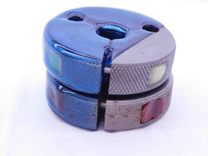 M14 X 1.5 6g METRIC THREAD RING GAGES 14 GO NO GO P.D.'S = 12.994 & 12.854 CHECK - BL0728CC