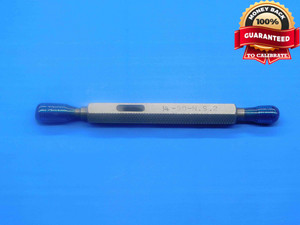 1/4 30 NS 2 THREAD PLUG GAGE .25 .250 .2500 GO NO GO P.D.'S = .2283 & .2310 - DW28946BD4 1/4 30 NS 2 THREAD PLUG GAGE .25 .250 .2500 GO NO GO P.D.'S = .2283 & .2310 - DW28946BD4