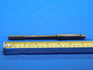 0.376 OD HSS REAMER MT1 SHANK 6 FL .376 .3760 3/8 .3750 +.0010 OVERSIZE CNC - DW29175BP3