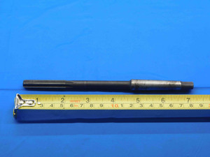 0.3754 OD HSS REAMER MT1 SHANK 6 FL .3754 3/8 .3750 +.0004 OVERSIZE MILLING CNC - DW29180BP3