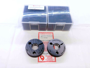 NEW 13/16 16 UN 2A VERMONT THREAD RING GAGES .8125 GO NO GO PD'S = .7704 & .7655 - JC4461VTG