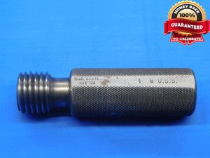 1" 8 USS THREAD PLUG GAGE 1.0 1.00 1.000 1.0000 NO GO ONLY P.D. = .92311 CHECK - DW29040BD4