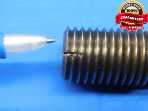 1" 8 USS LEFT HAND THREAD PLUG GAGE 1.0 GO ONLY P.D. = .9188 L.H. UNC-2B OR 3B - DW29050BD4