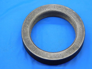 SHOP MADE 2 1/4 16 SOLID THREAD RING GAGE 2.25 2.250 2 1/4"-16 INSPECTION CHECK - DW29327BD4