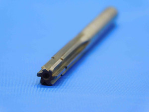 0.2471 OD HSS REAMER 6 FL .2471 1/4 .2500 -.0029 UNDERSIZE CNC .2375" PILOT - JC4518AL4