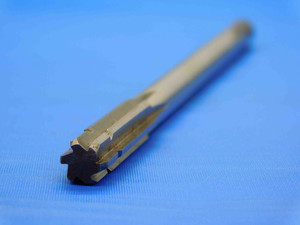 NY 0.3267 OD HSS REAMER 6 FL .3267 21/64 .3125 +.0142 OVERSIZE .311" PILOT USA - JC4541AL4