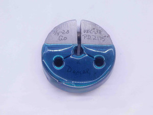 1/4 20 UNC 3A THREAD RING GAGE .25 .250 .2500 GO ONLY P.D. = .2175 INSPECTION - BL0802BU
