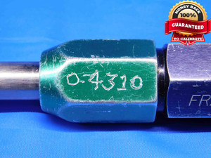 .4310 & .4320 PIN PLUG GAGE GO NO GO .4375 -.0055 UNDERSIZE 7/16 11 mm .431 .432 - BR6026BC4