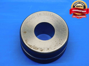 18.301 CLASS Z MASTER PLAIN BORE RING GAGE 18.000 +.301 OVERSIZE 18 mm .7205 - JC4573AW4 18.301 CLASS Z MASTER PLAIN BORE RING GAGE 18.000 +.301 OVERSIZE 18 mm .7205 - JC4573AW4