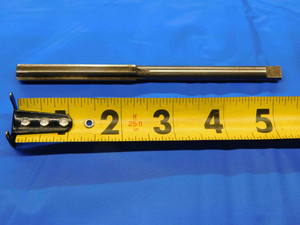 DR&T CO. 0.3731 OD HSS CHUCKING REAMER 6 FLUTE .3731 3/8 .3750 -.0019 UNDERSIZE - JC4621BJ3