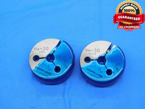 5/16 30 NS 2 THREAD RING GAGES .3125 GO NO GO P.D.'S = .2908 & .2875 INSPECTION - DW29426BD4