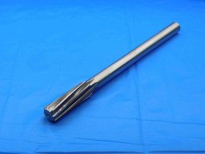 0.709 OD HSS REAMER SPIRAL 8 FL .709 .7090 23/32 .7188 -.0098 UNDERSIZE 18 mm - DW29707AW4