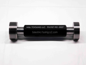 NEW M38 X 1.5 6H METRIC THREAD PLUG GAGE 38 GO NO GO P.D.'S = 37.026 & 37.226 mm - MS7096MJ