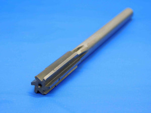 NY 0.4505 OD HSS-COBALT REAMER 6 FL .4505 .4375 +.0130 OVERSIZE .4395" PILOT - JC4671AL4