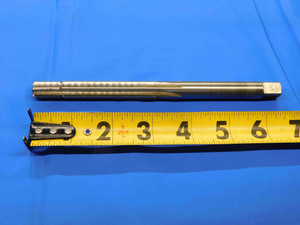 L&I 0.4999 OD HSS HAND REAMER 6 FL .4999 1/2 .5000 -.0001 UNDERSIZE .485" PILOT - JC4680AL4