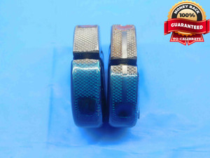 1/2 13 NC 5 THREAD RING GAGES .5 .50 .500 GO NO GO P.D.'S = .4584 & .4547 UNC-5 - DW29825LVR