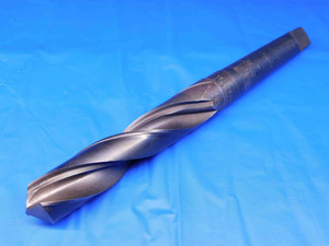 F.B. TOOLS 1 3/64 O.D. HSS TWIST DRILL BIT MORSE TAPER #3 SHANK 1.0468 MT3 CNC - BR6298LVR