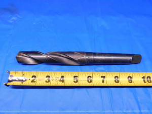 F.B. TOOLS 1 3/64 O.D. HSS TWIST DRILL BIT MORSE TAPER #3 SHANK 1.0468 MT3 CNC - BR6298LVR