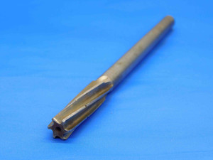 0.4364 OD HSS REAMER SPIRAL 6 FL .4364 .4375 UNDERSIZE 11 mm CNC .4202" PILOT - JC4841AL4