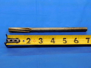 0.4364 OD HSS REAMER SPIRAL 6 FL .4364 .4375 UNDERSIZE 11 mm CNC .4202" PILOT - JC4841AL4