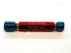 7/8 20 UNJEF 3B THREAD PLUG GAGE .875 .8750 GO NO GO P.D.'S = .8425 & .8468 - DW30107JSER