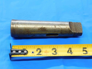 COLLIS MT#2 INSIDE TO MT#4 OUTSIDE MORSE TAPER ADAPTER SLEEVE 5" OAL MT2 MT4 - JC4927LVR