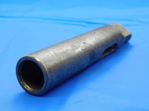 COLLIS MT#2 INSIDE TO MT#3 OUTSIDE MORSE TAPER ADAPTER SLEEVE 4 1/2 OAL MT2 MT3 - JC4938LVR