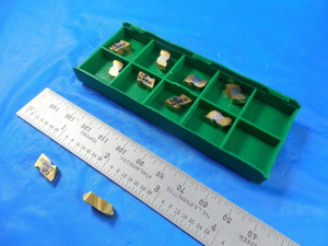 10 PCS NEW TOOL FLO TF20479 FLTP 2R 90 INCL R1.24m GP3 CARBIDE TOP NOTCH INSERTS