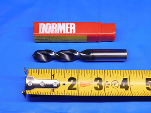 DORMER 1/2 O.D. AlCrN HSCO SCREW MACHINE TWIST DRILL BIT A921 KQ80 2 1/8 LOC .5 - BR6382BC4
