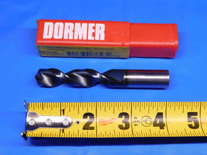 DORMER 9/16 O.D. AlCrN HSCO SCREW MACHINE TWIST DRILL BIT A921 EQ80 .5625 - BR6383BC4
