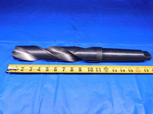 UB 2" HSS TWIST DRILL BIT MORSE TAPER #5 SHANK 9" LOC 17.75 OAL 2.0 MT5 CNC
